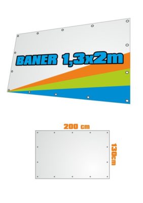 Banner 200x130 cm